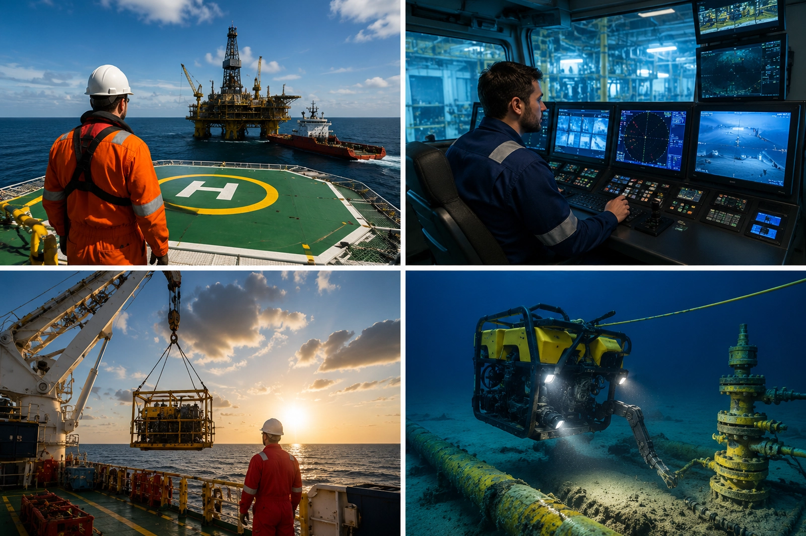 Subsea ROV underwater
