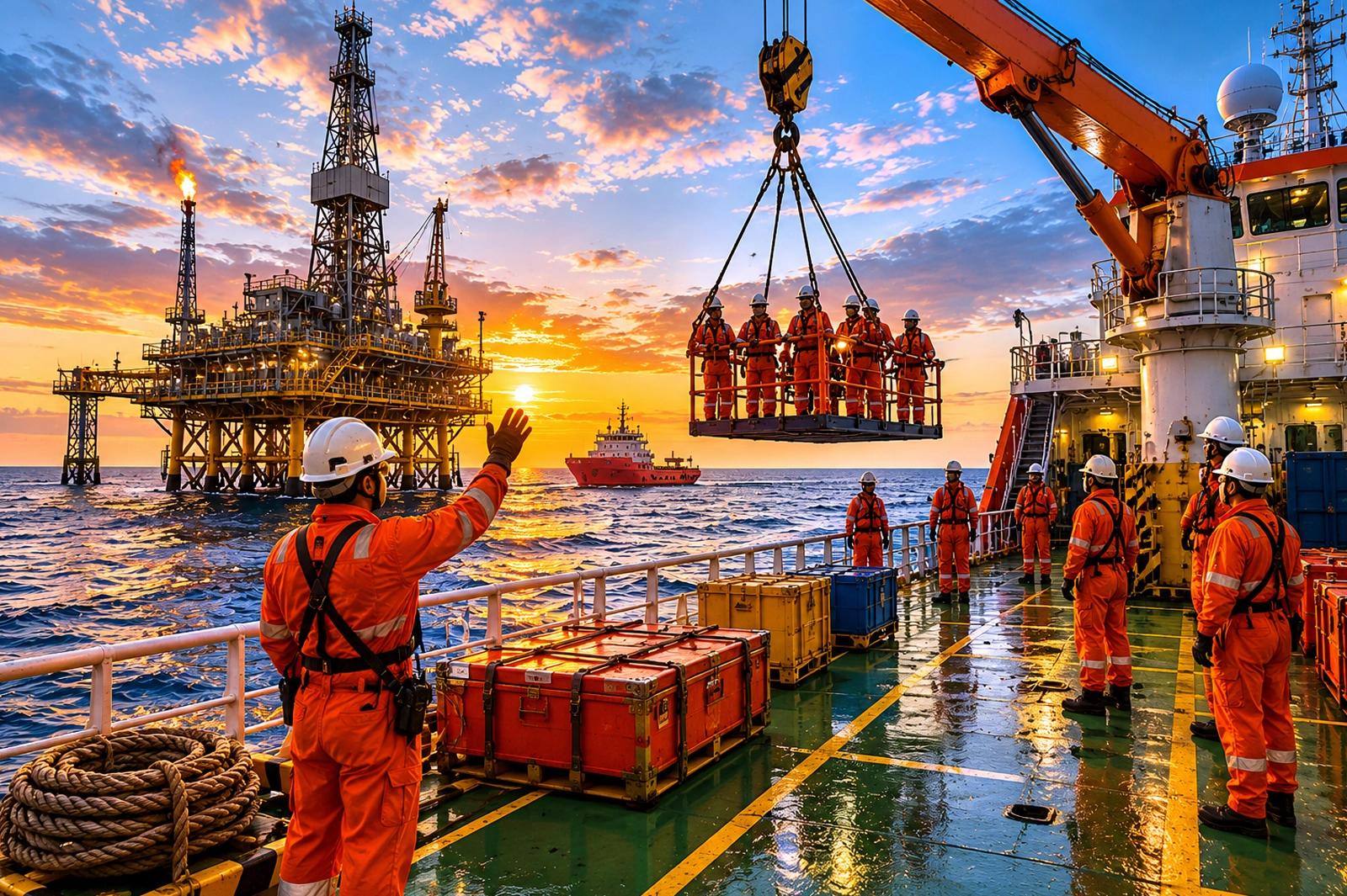 Offshore survey vessel